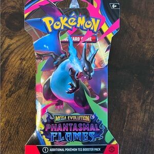 Pokemon Phantasmal Flames Sleeved Booster Pack Sealed!